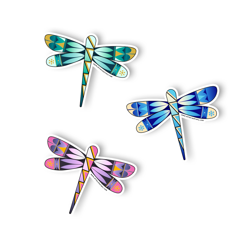 Dragonfly Sticker Packet